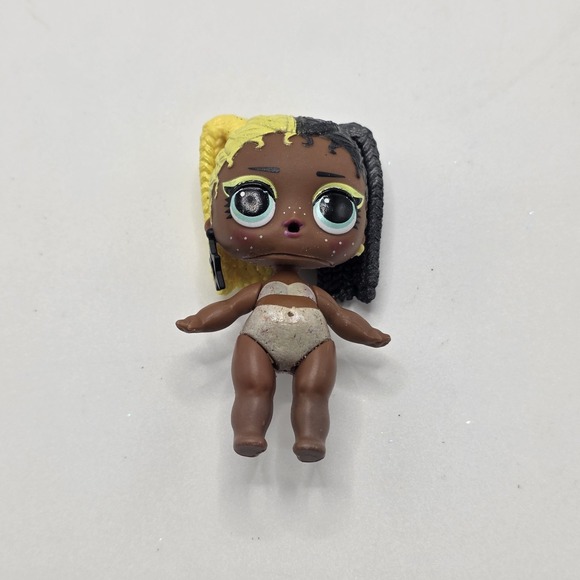 Mga Other - LOL Surprise Doll‎ Half Yellow Black Braids Teal Eyes Freckles 2018 MGA